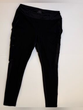 FORCLAZ Ultra-Resistant Trekking Leggings – Women’s Size Extra Large – Black